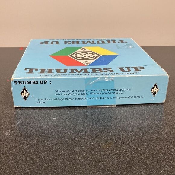 Vintage Thumbs Up The Perfect Problem Solving Board Game Rare - Picture 8 of 13